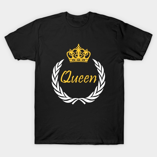 Queen crown T-Shirt by Tshirt114